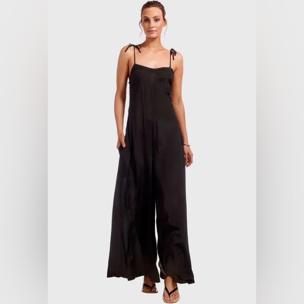 NWT Vitamin A Jules Jumpsuit cover-up Ecomuslin/ size xs